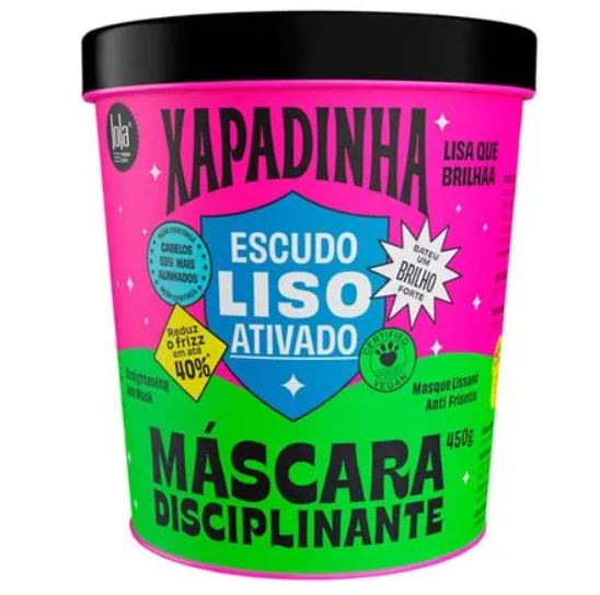 Máscara capilar Xapadinha Disciplinante Lola Cosmetics 450g